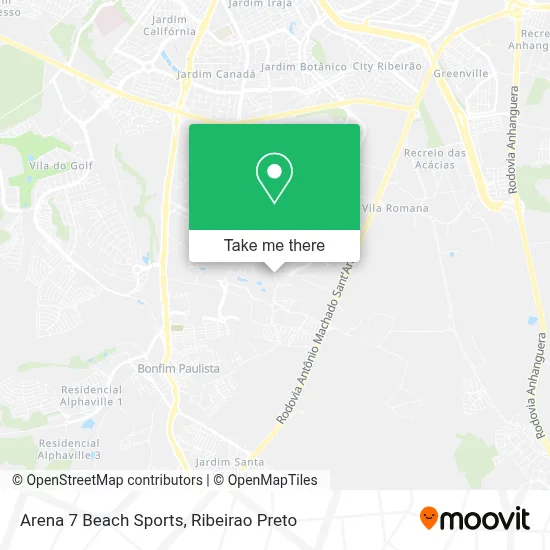 Arena 7 Beach Sports map