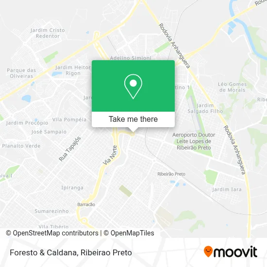 Foresto & Caldana map