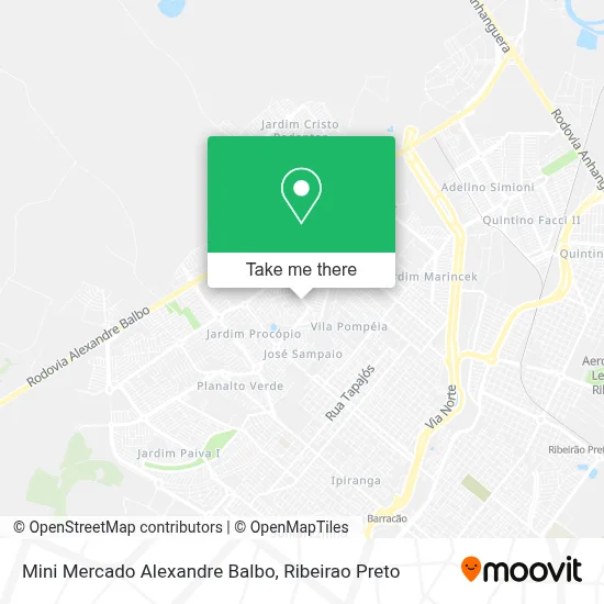 Mini Mercado Alexandre Balbo map