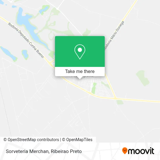 Sorveteria Merchan map