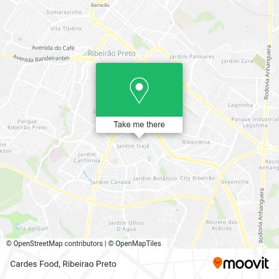 Cardes Food map