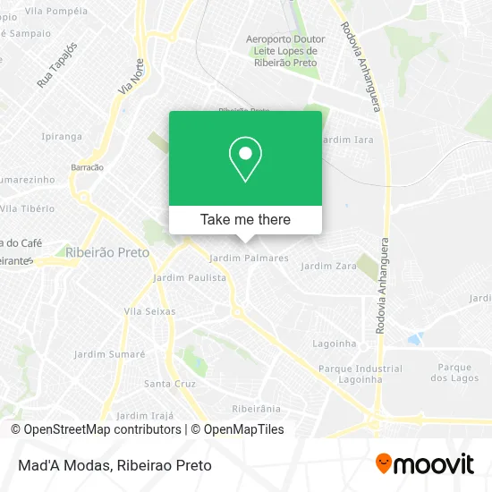 Mad'A Modas map