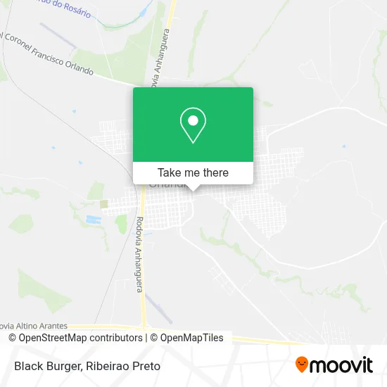 Black Burger map