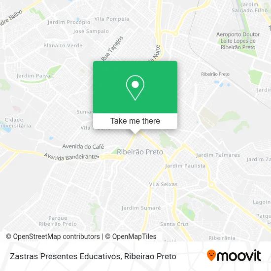 Zastras Presentes Educativos map