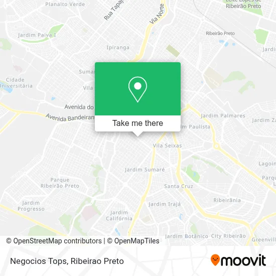 Negocios Tops map