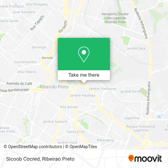 Sicoob Cocred map