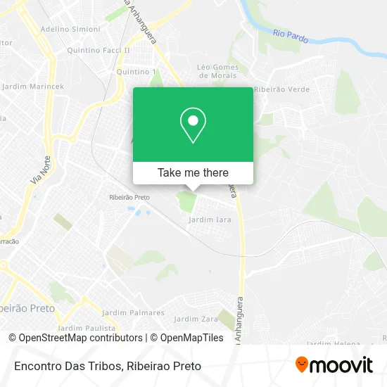 Encontro Das Tribos map
