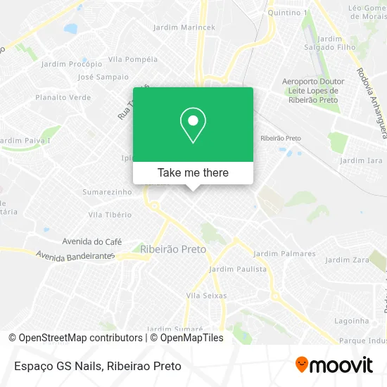 Espaço GS Nails map