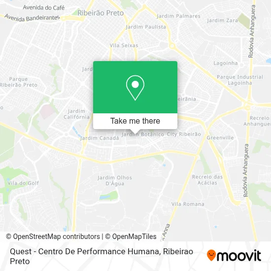 Quest - Centro De Performance Humana map