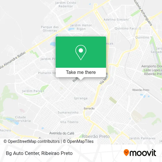 Bg Auto Center map
