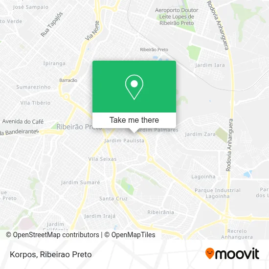Korpos map