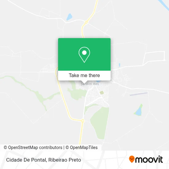 Cidade De Pontal map