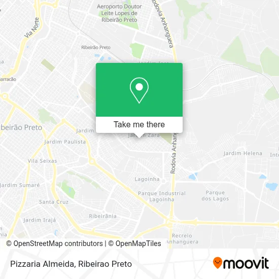 Pizzaria Almeida map