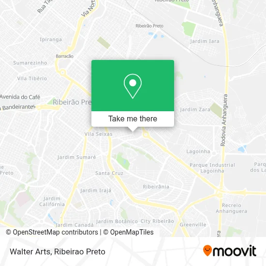 Walter Arts map