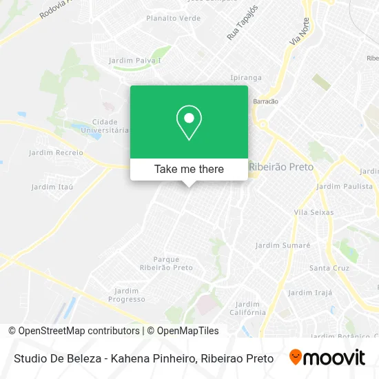 Studio De Beleza - Kahena Pinheiro map