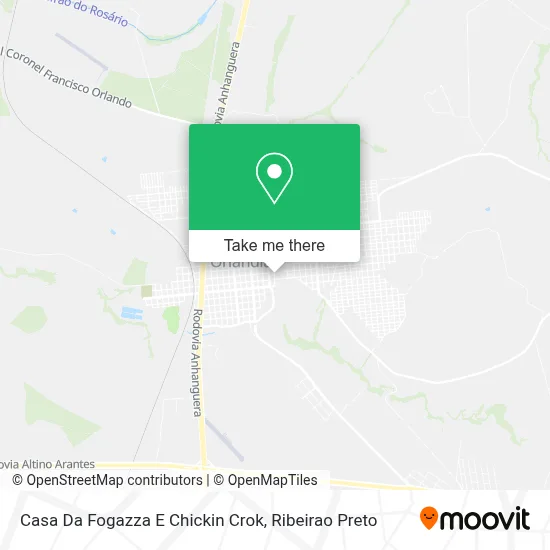 Casa Da Fogazza E Chickin Crok map