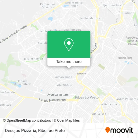Desejus Pizzaria map