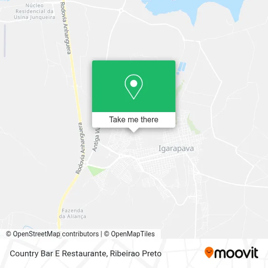 Country Bar E Restaurante map