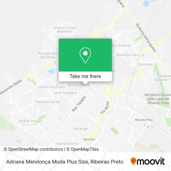 Adriana Mendonça Moda Plus Size map