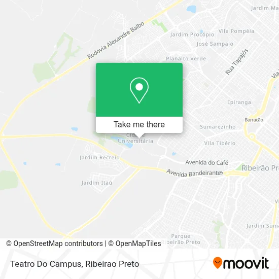 Teatro Do Campus map