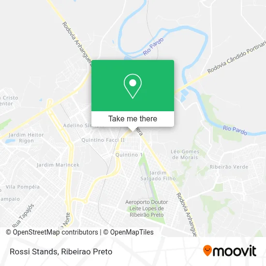 Rossi Stands map
