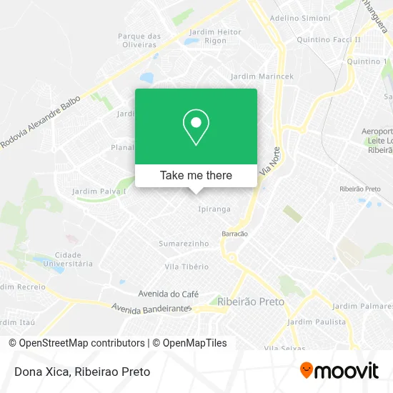 Dona Xica map