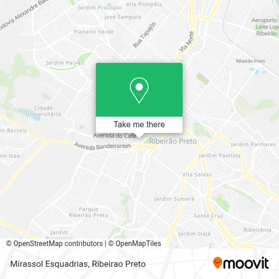 Mirassol Esquadrias map