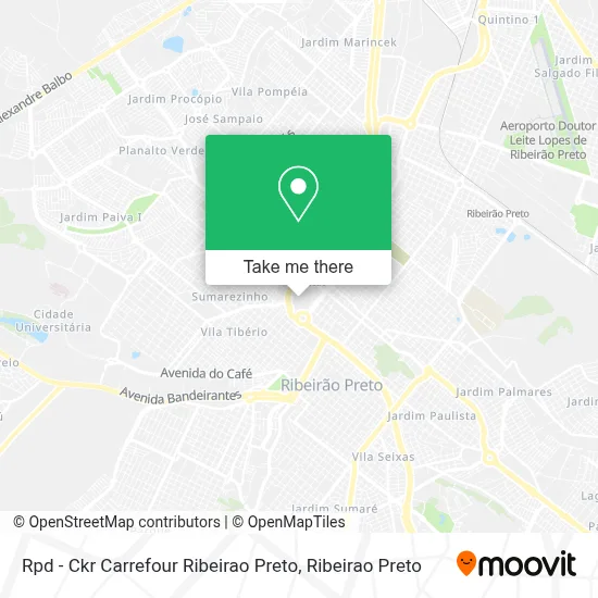 Rpd - Ckr Carrefour Ribeirao Preto map