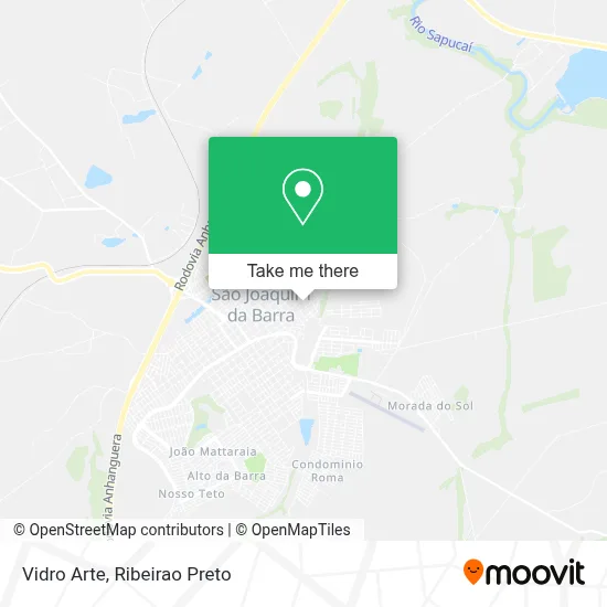 Vidro Arte map