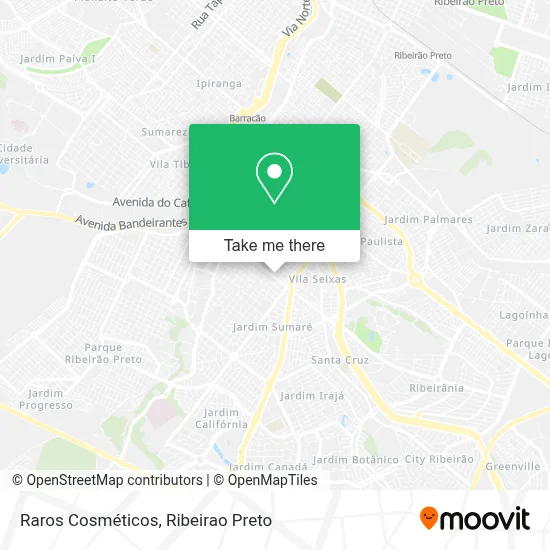 Raros Cosméticos map