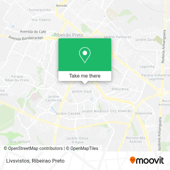 Livsvistos map