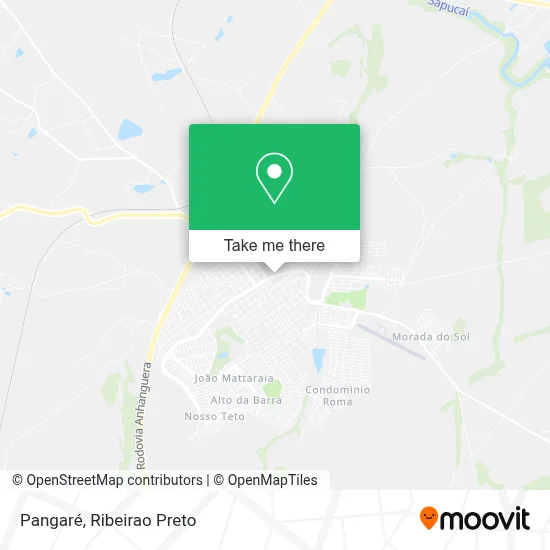 Pangaré map