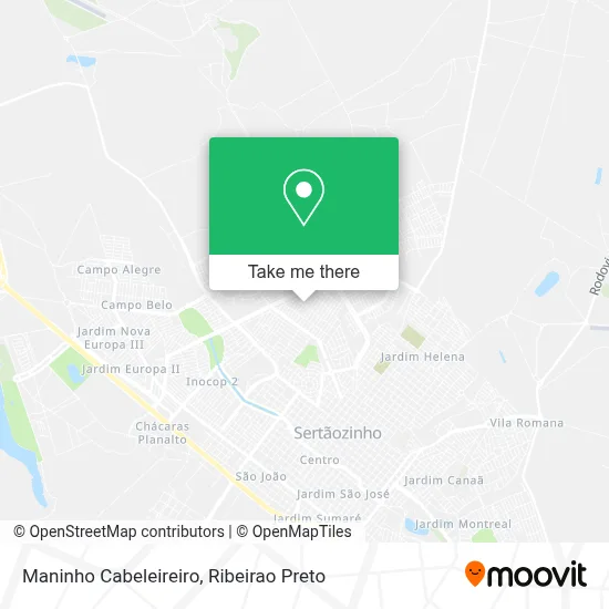 Maninho Cabeleireiro map