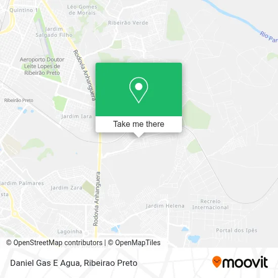 Daniel Gas E Agua map