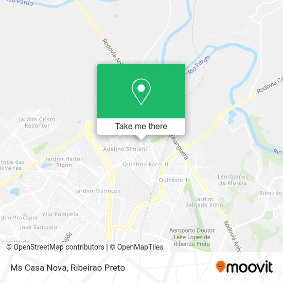Ms Casa Nova map