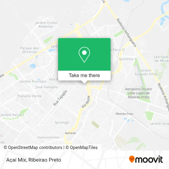 Açaí Mix map