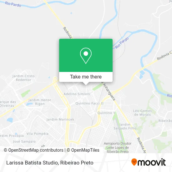Larissa Batista Studio map