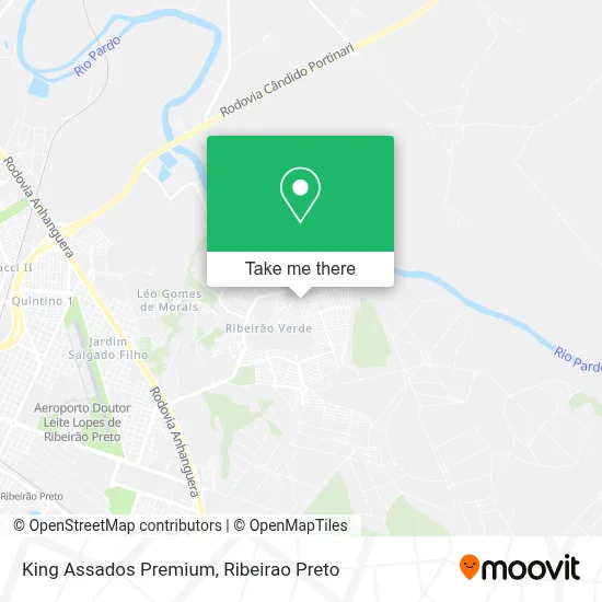 King Assados Premium map