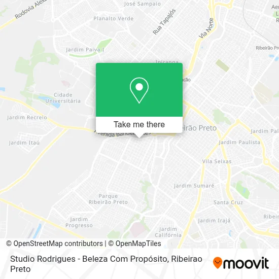 Studio Rodrigues - Beleza Com Propósito map