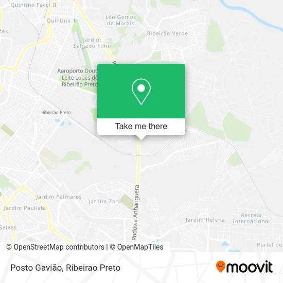 Posto Gavião map