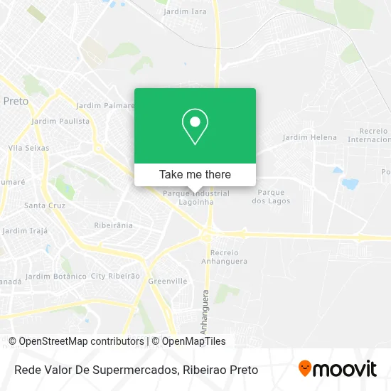 Rede Valor De Supermercados map
