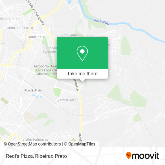 Redi's Pizza map