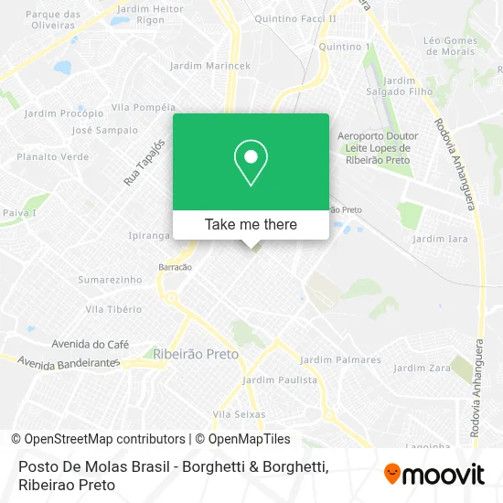 Posto De Molas Brasil - Borghetti & Borghetti map