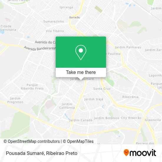Pousada Sumaré map