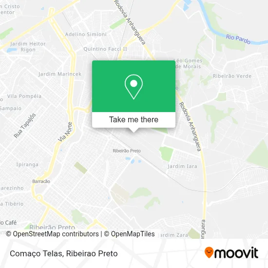 Comaço Telas map