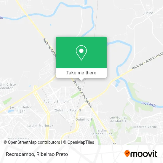 Recracampo map