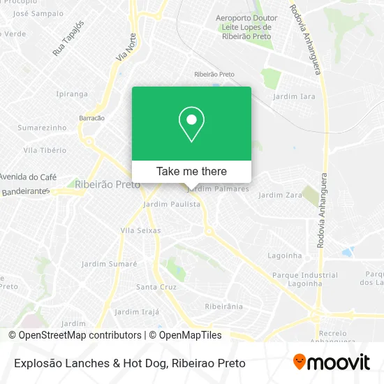 Explosão Lanches & Hot Dog map