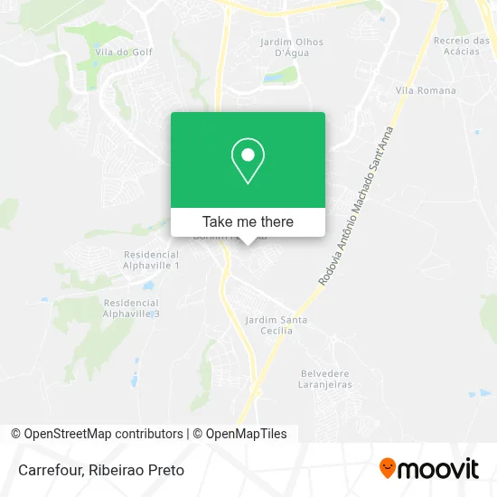 Carrefour map