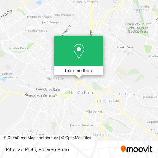 Ribeirão Preto map