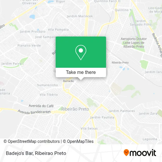 Badejo's Bar map